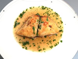 クリックで拡大表示 シロヒラスのソテー