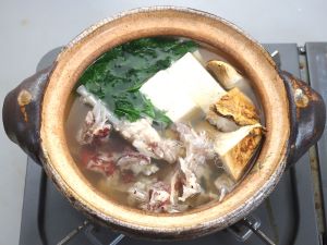 クリックで拡大表示 アカグツのちり鍋