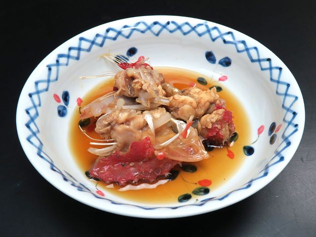 アカグツの煮つけ