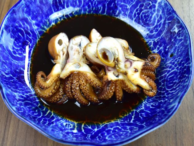 コツブイイダコの煮つけ