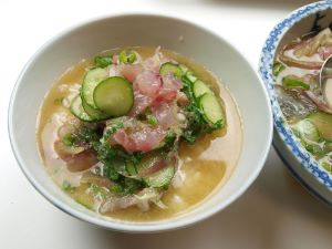 クリックで拡大表示 イサキの水なます