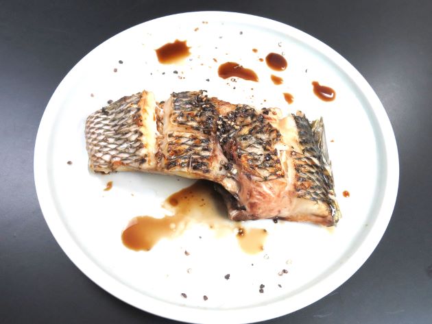 ハマフエフキの塩焼き