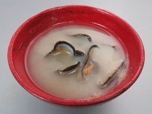 カリガネエガイのみそ汁