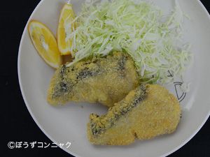 クリックで拡大表示 ヨコシマサワラのフライ