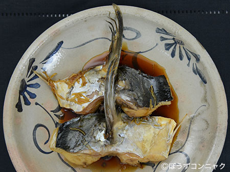 ヨコシマサワラの煮つけ