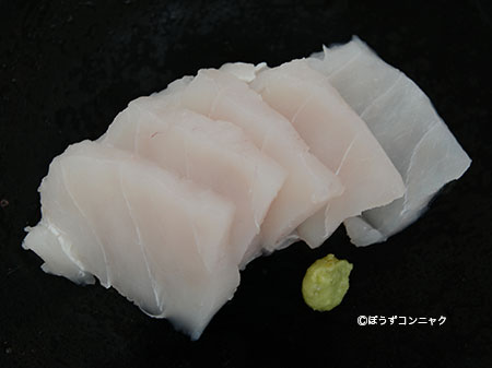 アマシイラの刺身