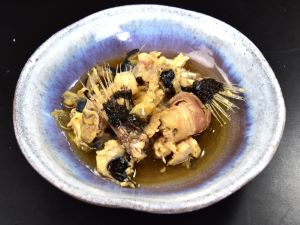 クリックで拡大表示 アンコウ煮<