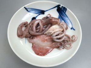 クリックで拡大表示 ゆでユウレイイカ