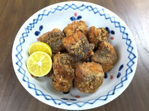 クリックで拡大表示 アラの唐揚げ