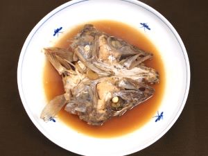 クリックで拡大表示 アラの兜煮