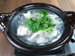 クリックで拡大表示 アラのすっぽん煮<