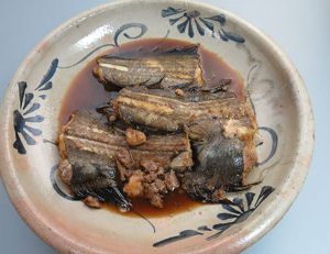 ウケグチザラガレイの煮つけ
