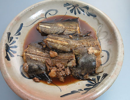 ウケグチザラガレイの煮つけ