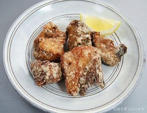 クリックで拡大表示 オカムラギンメの唐揚げ