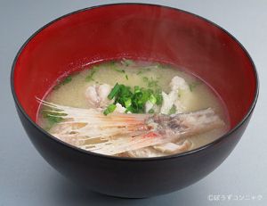 クリックで拡大表示 ホシセミホウボウのみそ汁