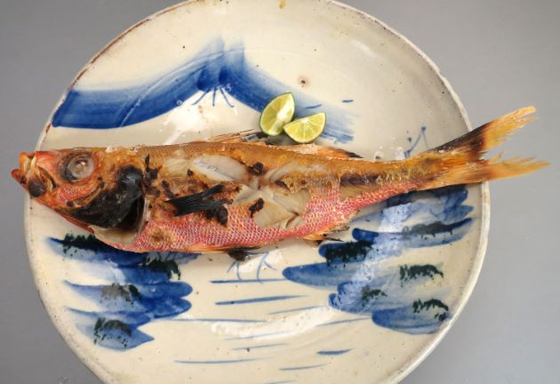 ハワイチビキの煮つけ