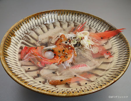ハワイチビキの潮汁