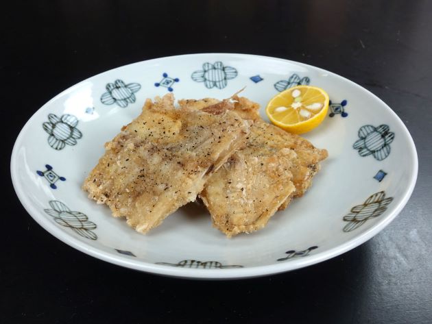カガミダイの唐揚げ