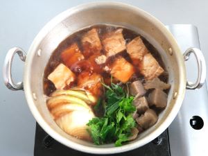 クリックで拡大表示 シロカジキの魚すき