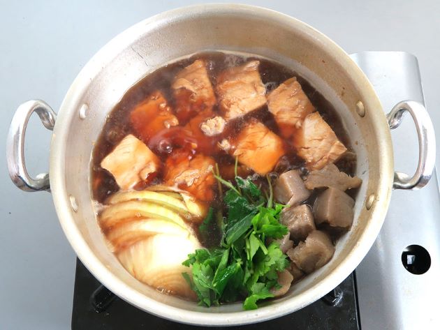 シロカジキの魚すき