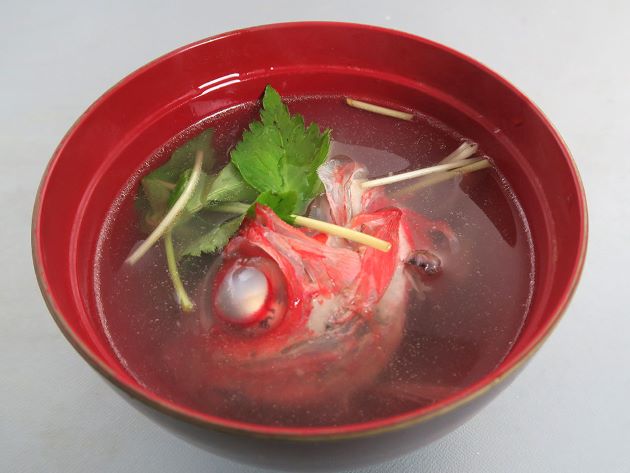 ウロコマツカサの潮汁