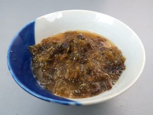 クリックで拡大表示 ツクシアマノリのみそ汁