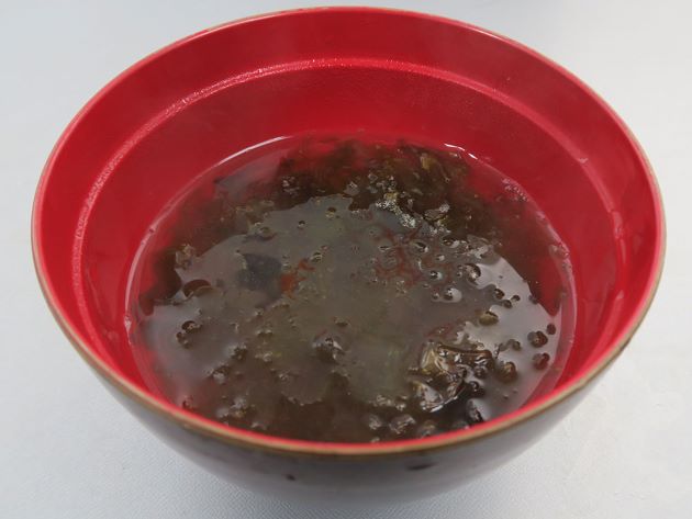 ツクシアマノリの吸いもの