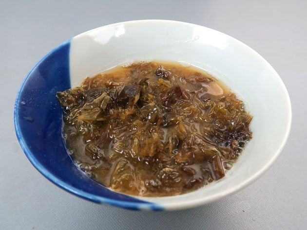 ツクシアマノリのみそ汁