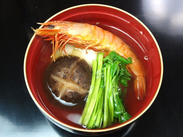 焼きえび雑煮