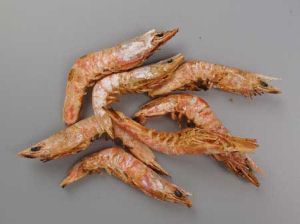 クリックで拡大表示 アカエビの焼きえび