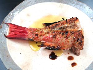 クリックで拡大表示 キツネベラの塩焼き