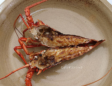 イセエビの鬼殻焼き