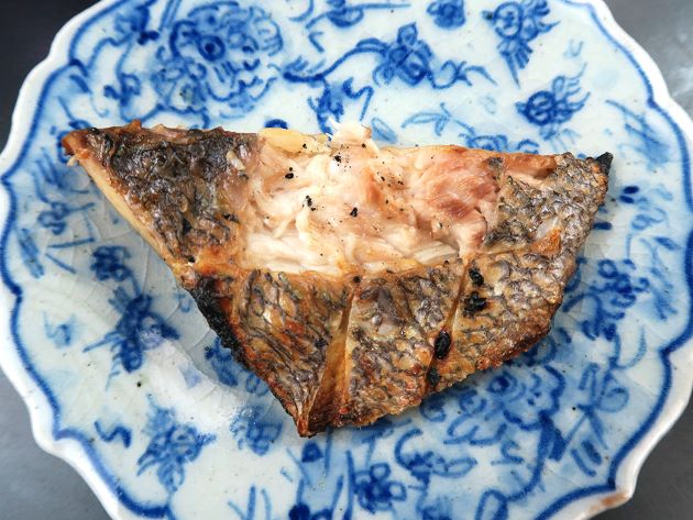 エリアカコショウダイの塩焼き