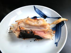 クリックで拡大表示 ミズウオの塩焼き