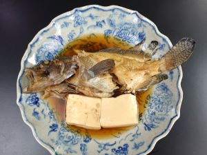 クリックで拡大表示 ナミハタの煮つけ