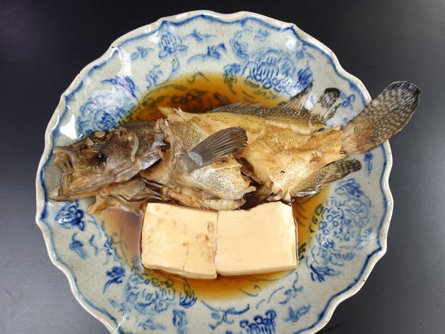ナミハタの煮つけ