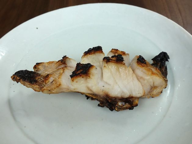 モヨウハタの塩焼き