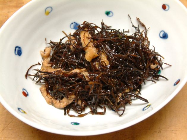 カタノリの炒め煮