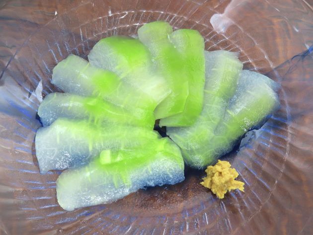 ゆうがおの刺身