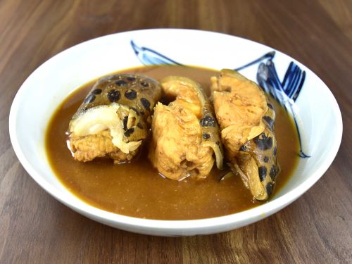 クリックで拡大表示 ウージのみそ煮
