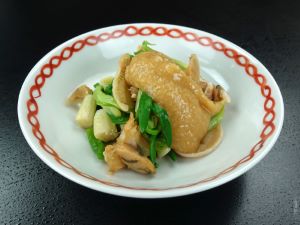 クリックで拡大表示 オオハネガイのぬた