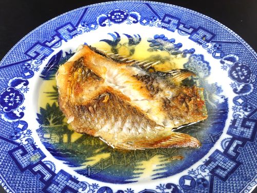 クサビベラのバター焼き