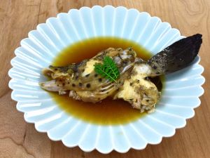 クリックで拡大表示 サラサハタのしょうゆ煮