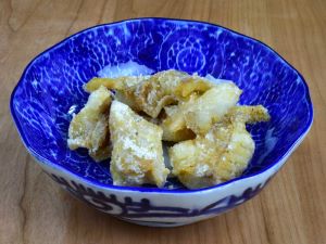 クリックで拡大表示 サラサハタの唐揚げ