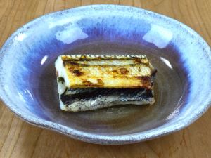クリックで拡大表示 ヤチバーユーの塩焼き