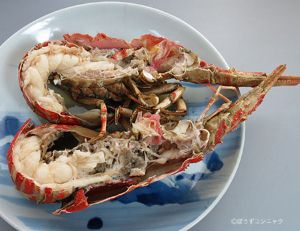 クリックで拡大表示 ハコエビの具足煮