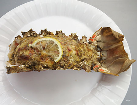 ハコエビの鬼殻焼き