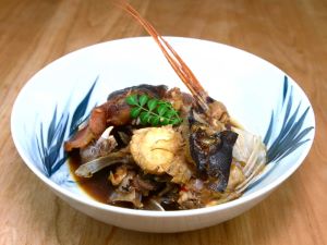 クリックで拡大表示 ヤキータマンの煮つけ