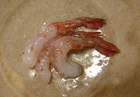 スナエビの刺身