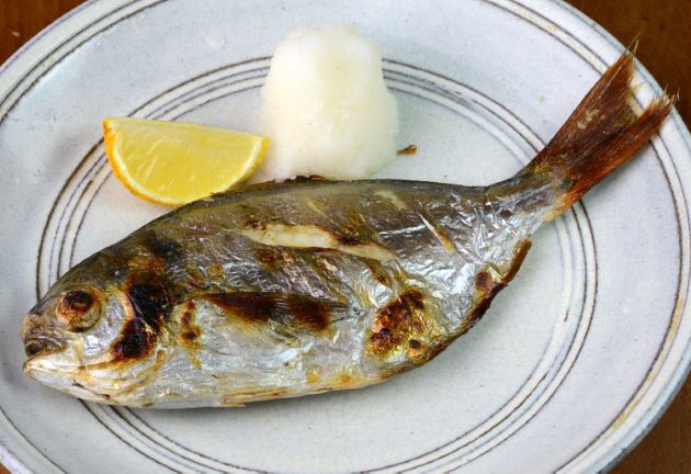 エボダイの塩焼き